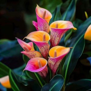 Калла Оникс купить по цене от 450р. в интернет-магазине «Посадика» с доставкой почтой в в Первомайске и по всей России – [изображение №1].