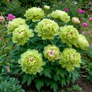 Пион Зеленые Бобы купить по цене от 610р. в интернет-магазине «Посадика» с доставкой почтой в в Первомайске и по всей России – [изображение №1].