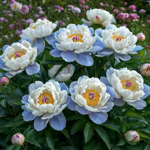 Пион Акварельный Этюд купить по цене от 806р. в интернет-магазине «Посадика» с доставкой почтой в в Первомайске и по всей России – [изображение №1].